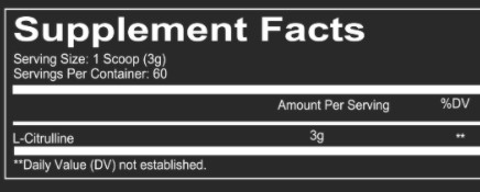 L-Citrulline - 180 г